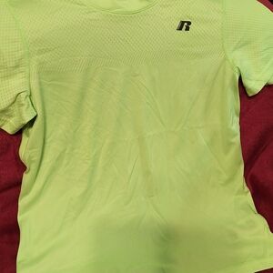 Russell Athletic Lime Green Kids Shirt